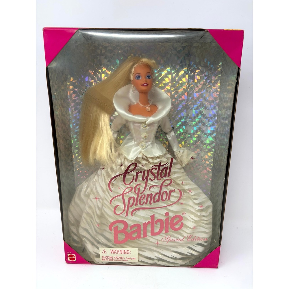 Mattel Crystal Splendor Barbie Special Edition 1995 Vintage Doll 15136 NIB